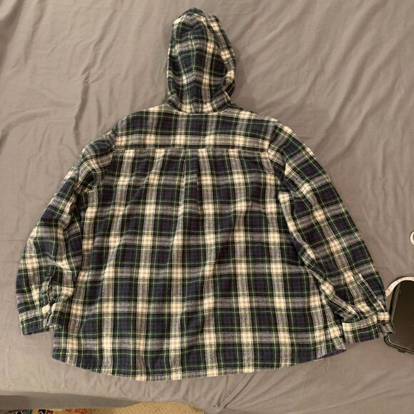 Simply Southern Plaid Men's Casual Long Sleave Button Down Shirt, Size Medium - Picture 6 of 6